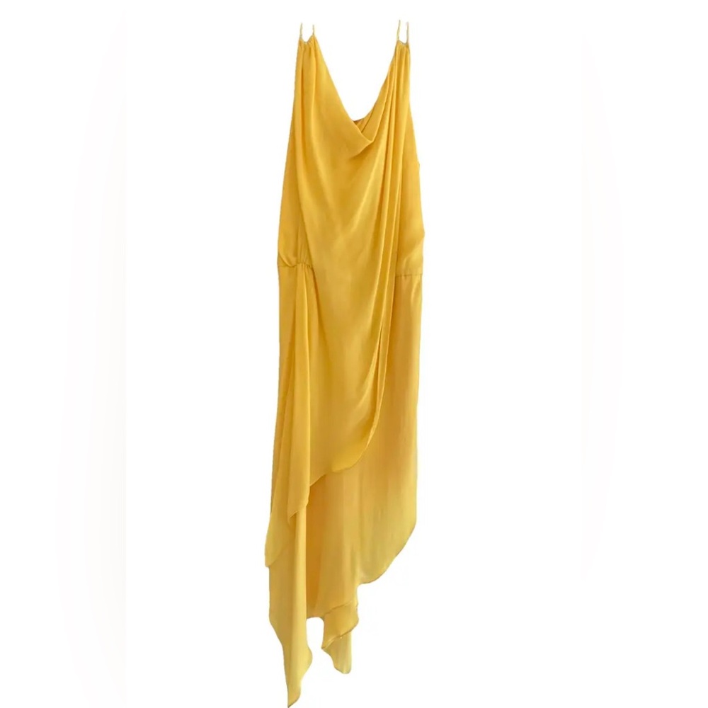 Haute Hippie Silk yellow dress size 2